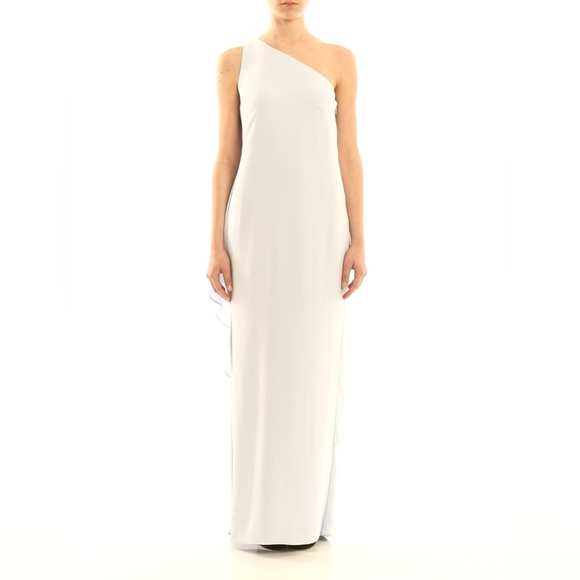 Lauren Ralph Lauren Dresses & Skirts - Lauren Ralph Lauren Deannie One Shoulder Draped Evening Dress
